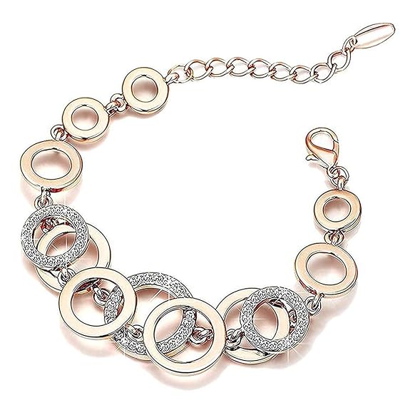 YouBella Jewellery for women Crystal Combo of Bracelets for Women Stylish Bangles Jewellery for Girls and Women - Image 3